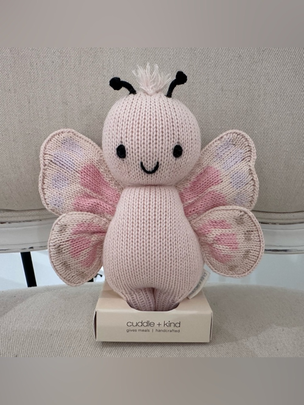 NWT Cuddle + Kind Baby Butterfly ~ Petal Pink